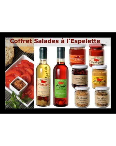 Coffret Salade et Vinaigrette au Piment d'Espelette