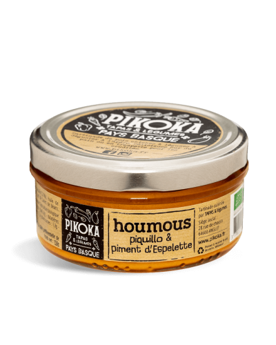 Houmous piquillo & piment d'Espelette BIO 210g